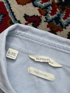 Suitsupply Light Blue Pure Cotton Extra Slim Fit Polo Shirt - L