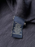 Vintage Polo Jeans Co. Ralph Lauren Navy Ruffle Henley Shirt - L