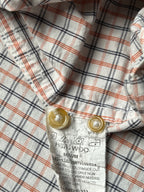Wrangler Mens Check Button Down Shirt - L