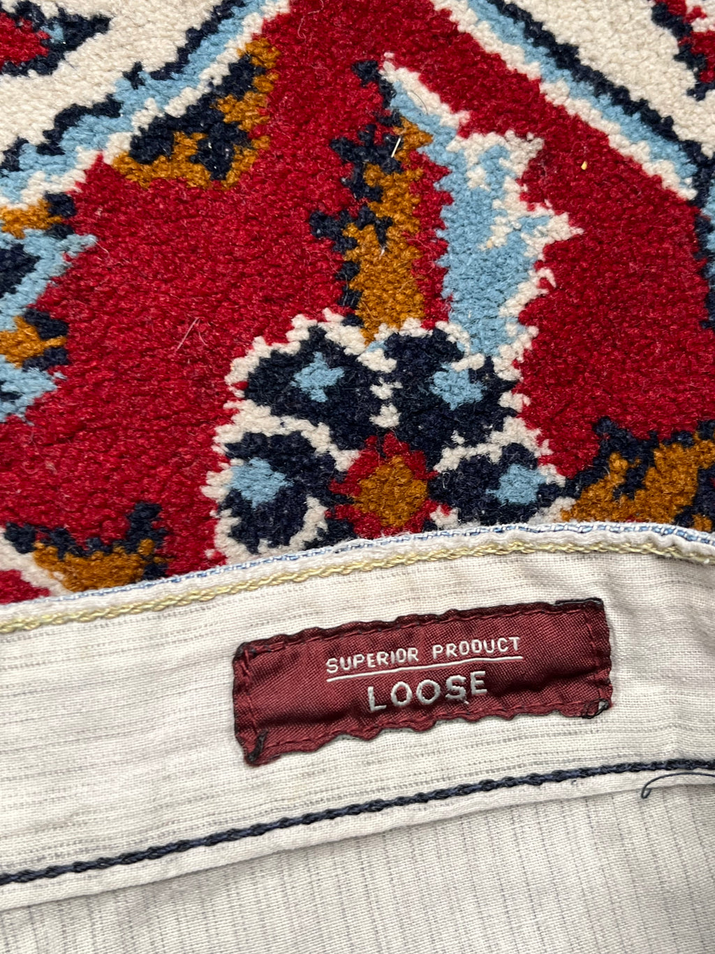 Cherokee Vintage Loose Fit Paneled Biker Jeans - 30