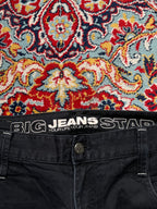 Vintage Big Star Black Straight Fit Jeans - 34