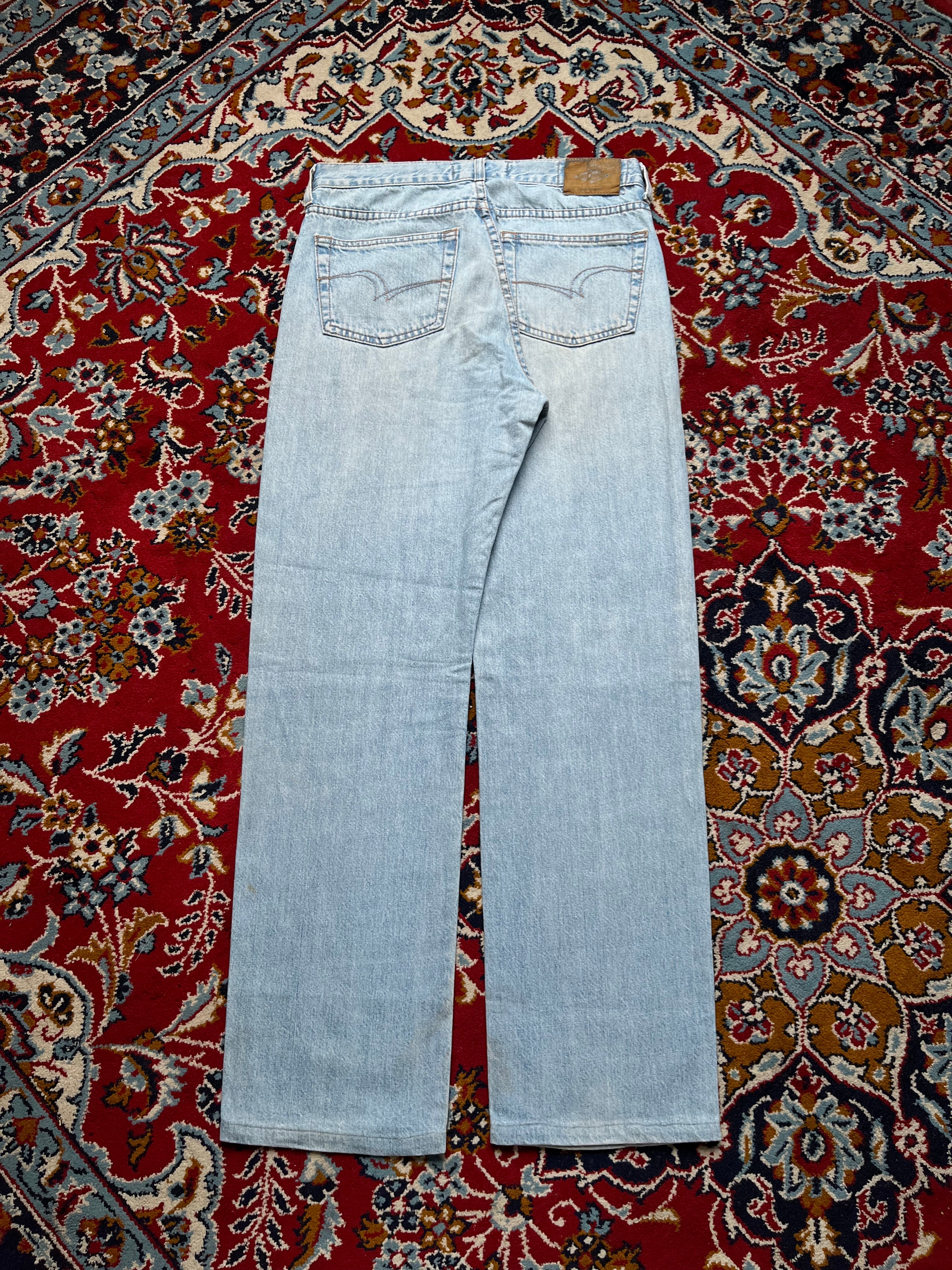 Vintage Lee Cooper Light Washed Straight Fit Jeans - 30