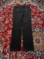 Hugo Boss Black Biker Straight Fit Stretch Pants - 28