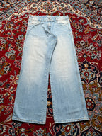 Unit Denim Collection El Corte Ingles Light Washed Baggy JEANS - 30