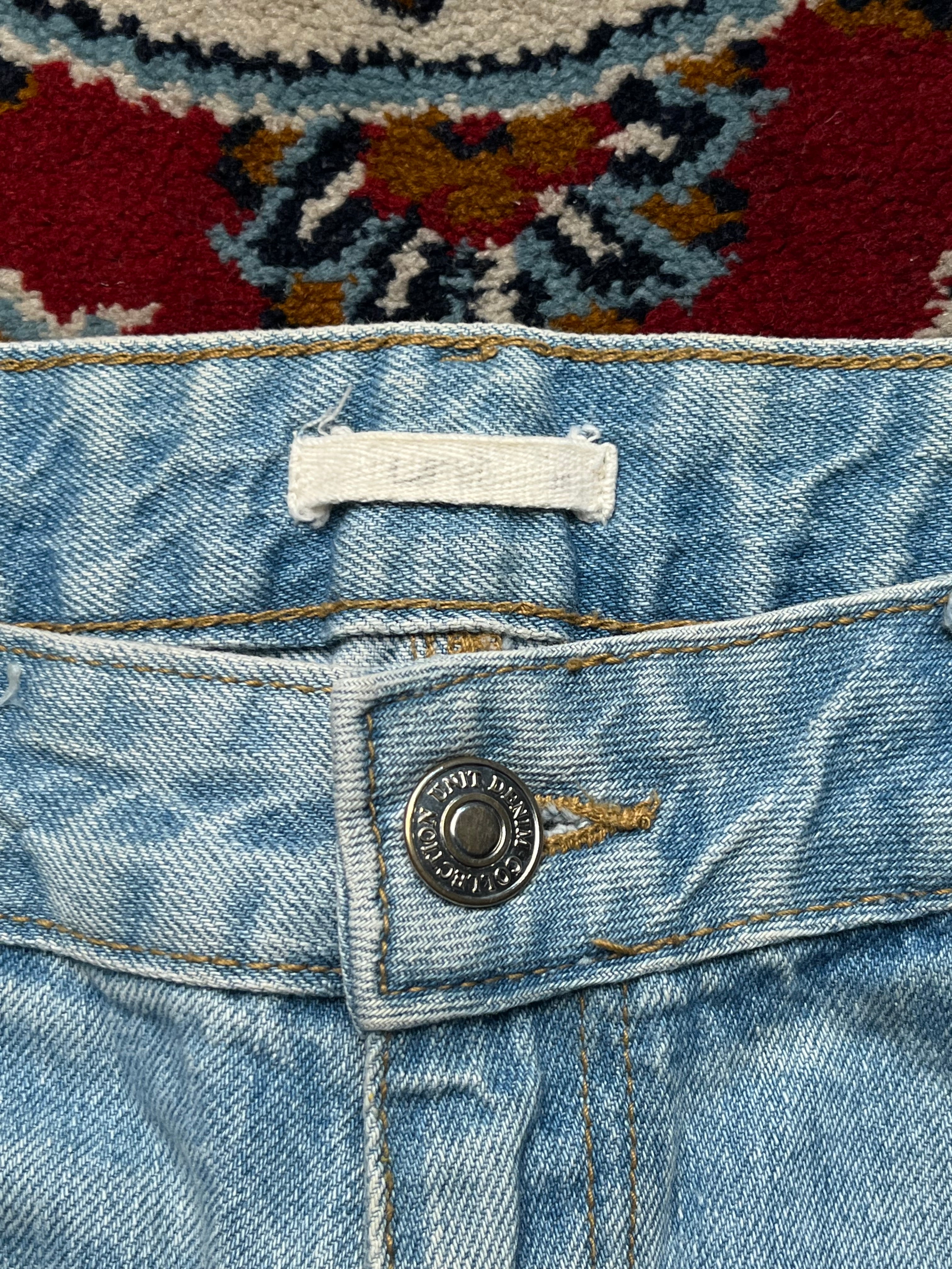 Unit Denim Collection El Corte Ingles Light Washed Baggy JEANS - 30