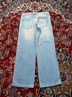 Unit Denim Collection El Corte Ingles Light Washed Baggy JEANS - 30