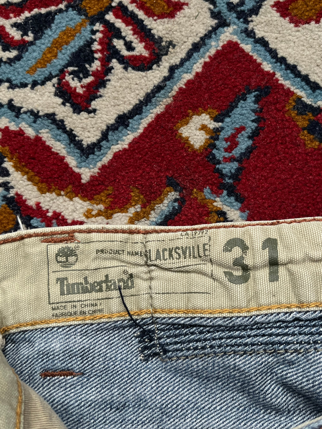 Timberland Blacksville Straight Fit Medium Washed JEANS - 32