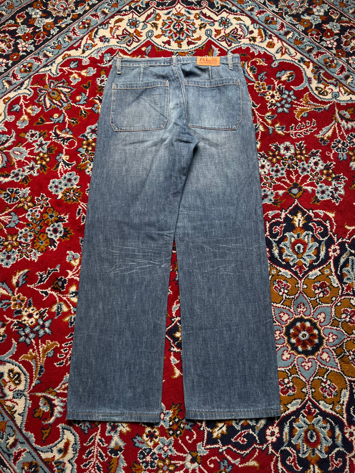 Vintage Polo Jeans Co. Ralph Lauren Medium Washed Straight Fit Jeans - 30