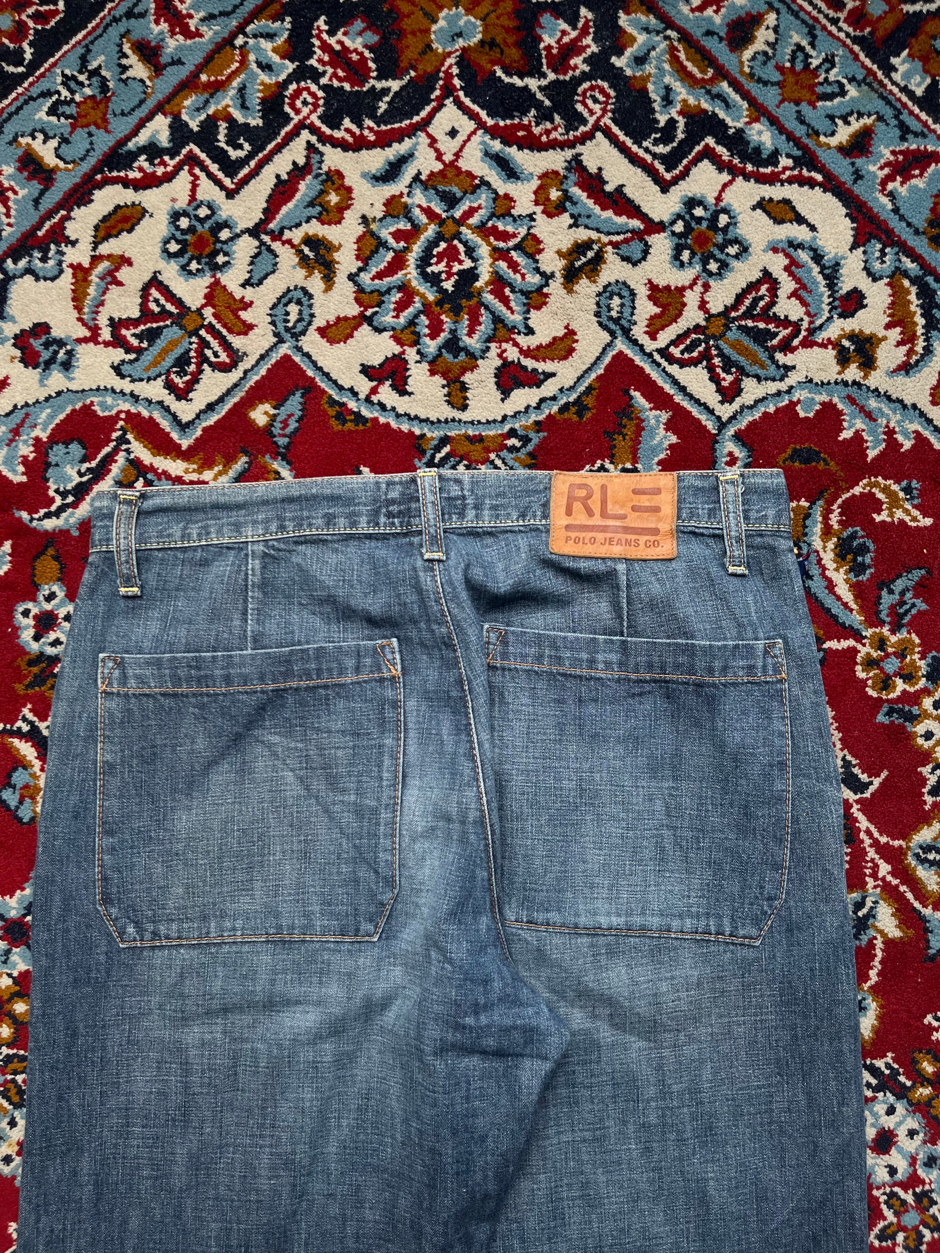 Vintage Polo Jeans Co. Ralph Lauren Medium Washed Straight Fit Jeans - 30