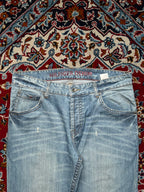 Vintage Hilfiger Denim Light Washed Straight Fit Jeans - 38