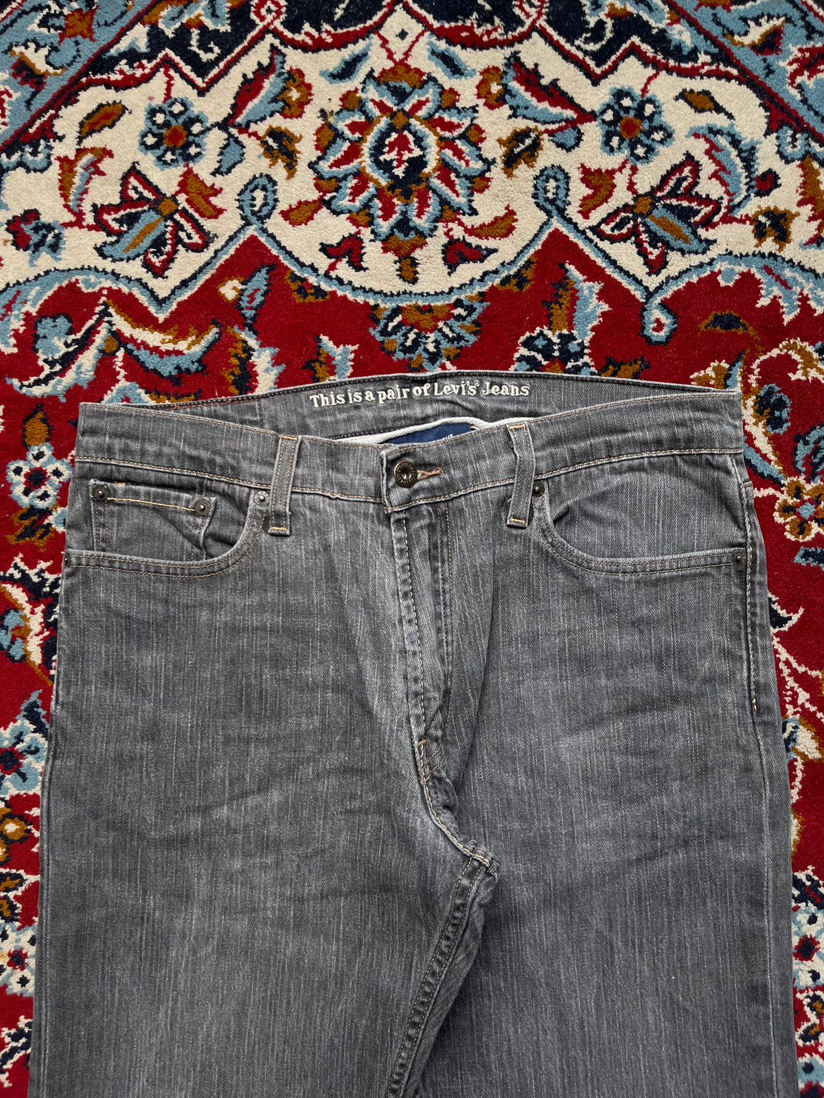 Vintage Levi’s 527 Bootcut Faded Grey Jeans - 32