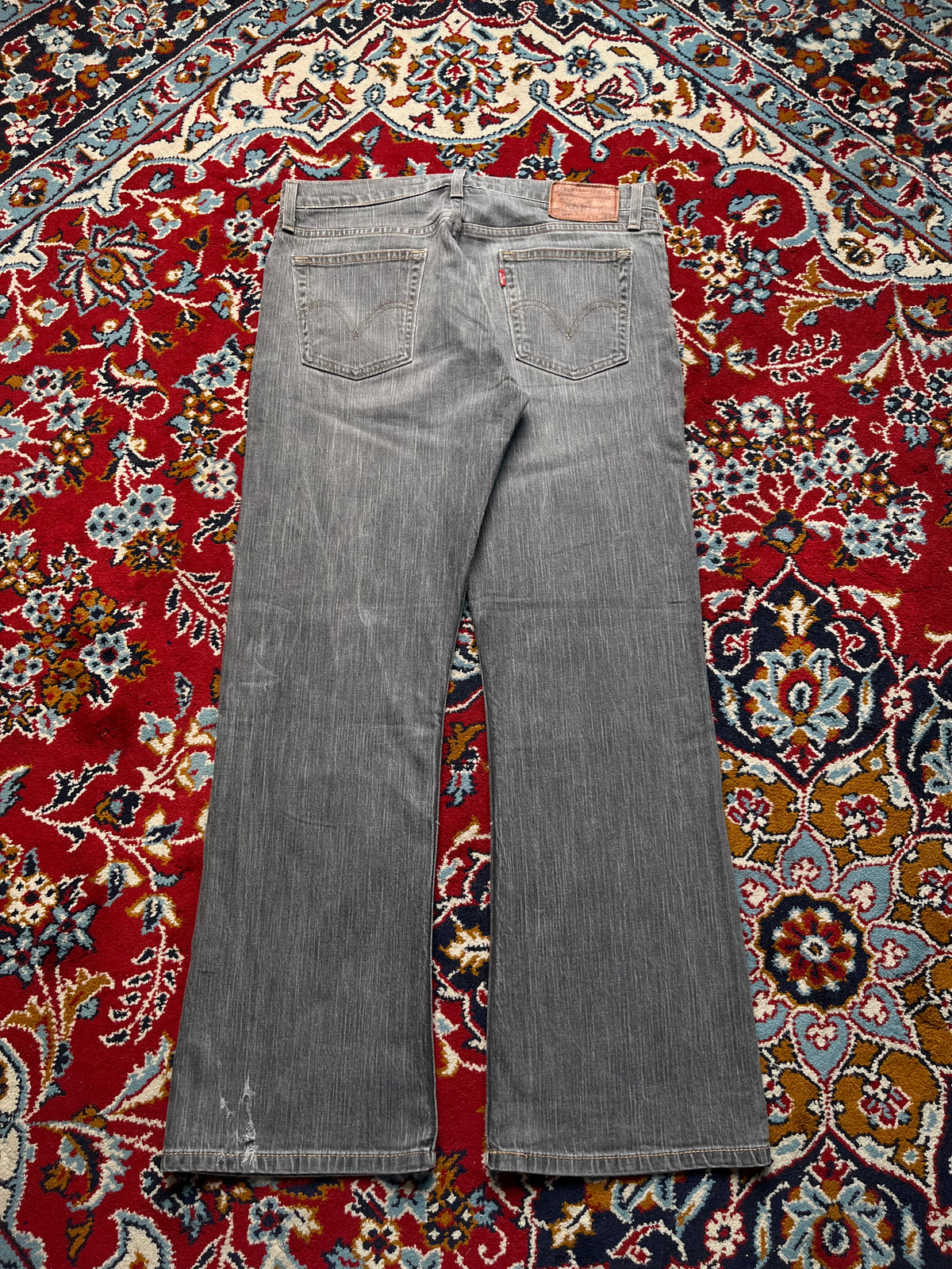 Vintage Levi’s 527 Bootcut Faded Grey Jeans - 32
