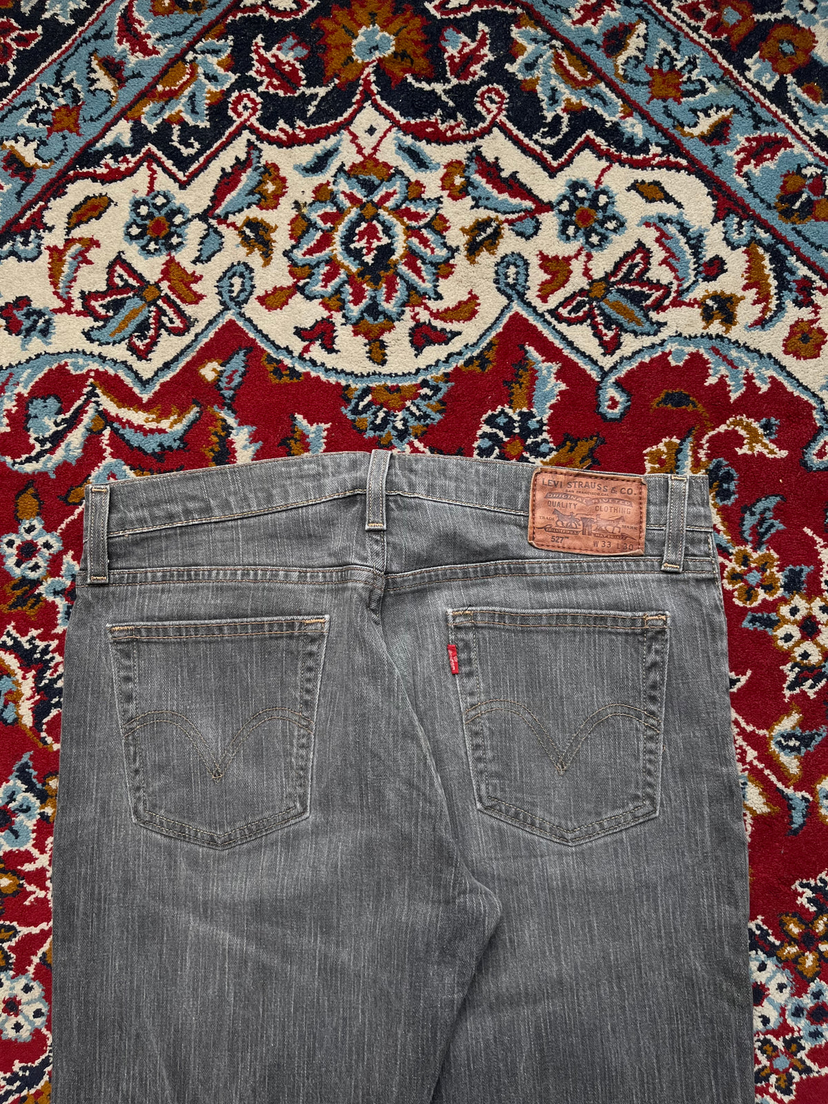 Vintage Levi’s 527 Bootcut Faded Grey Jeans - 32