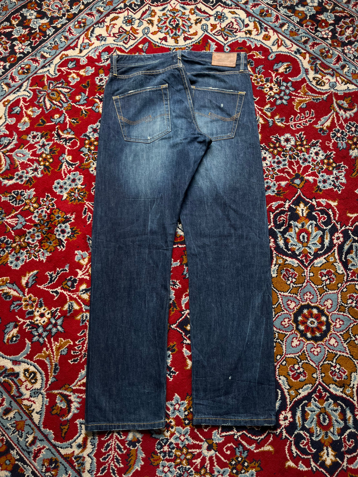 Jack & Jones Vintage Clothing Co. Distressed Medium Washed Jeans - 34