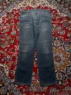 Wrangler Dark Washed Straight Fit JEANS - 38