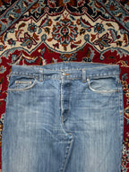 Vintage Calvin Klein Straight Fit Light Washed Jeans - 36
