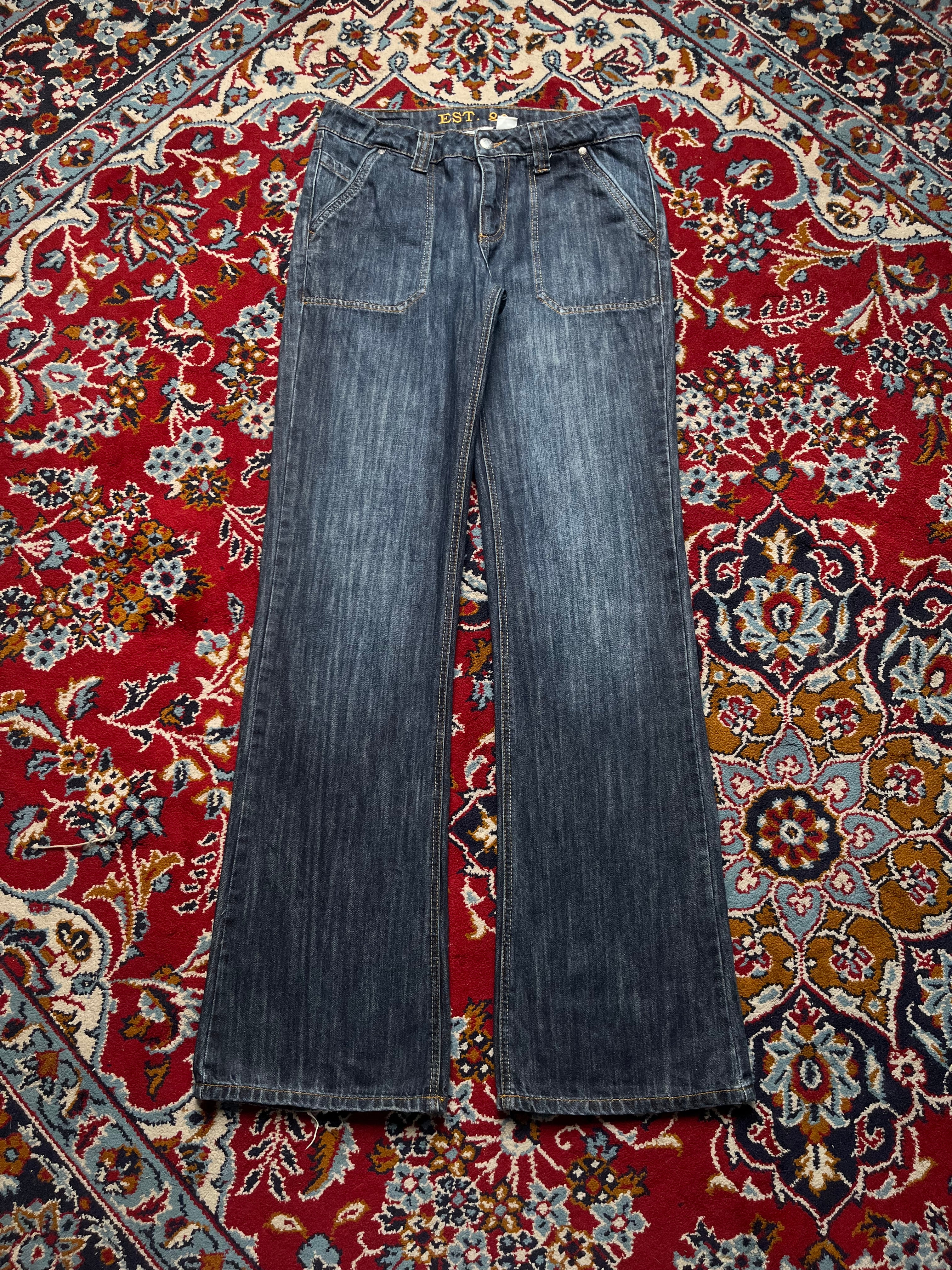 Vintage Street One Bootcut Dark Washed Jeans - 30