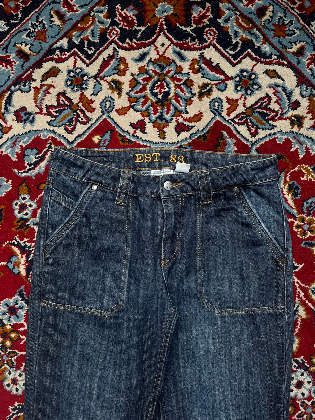 Vintage Street One Bootcut Dark Washed Jeans - 30