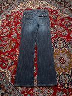 Vintage Street One Bootcut Dark Washed Jeans - 30