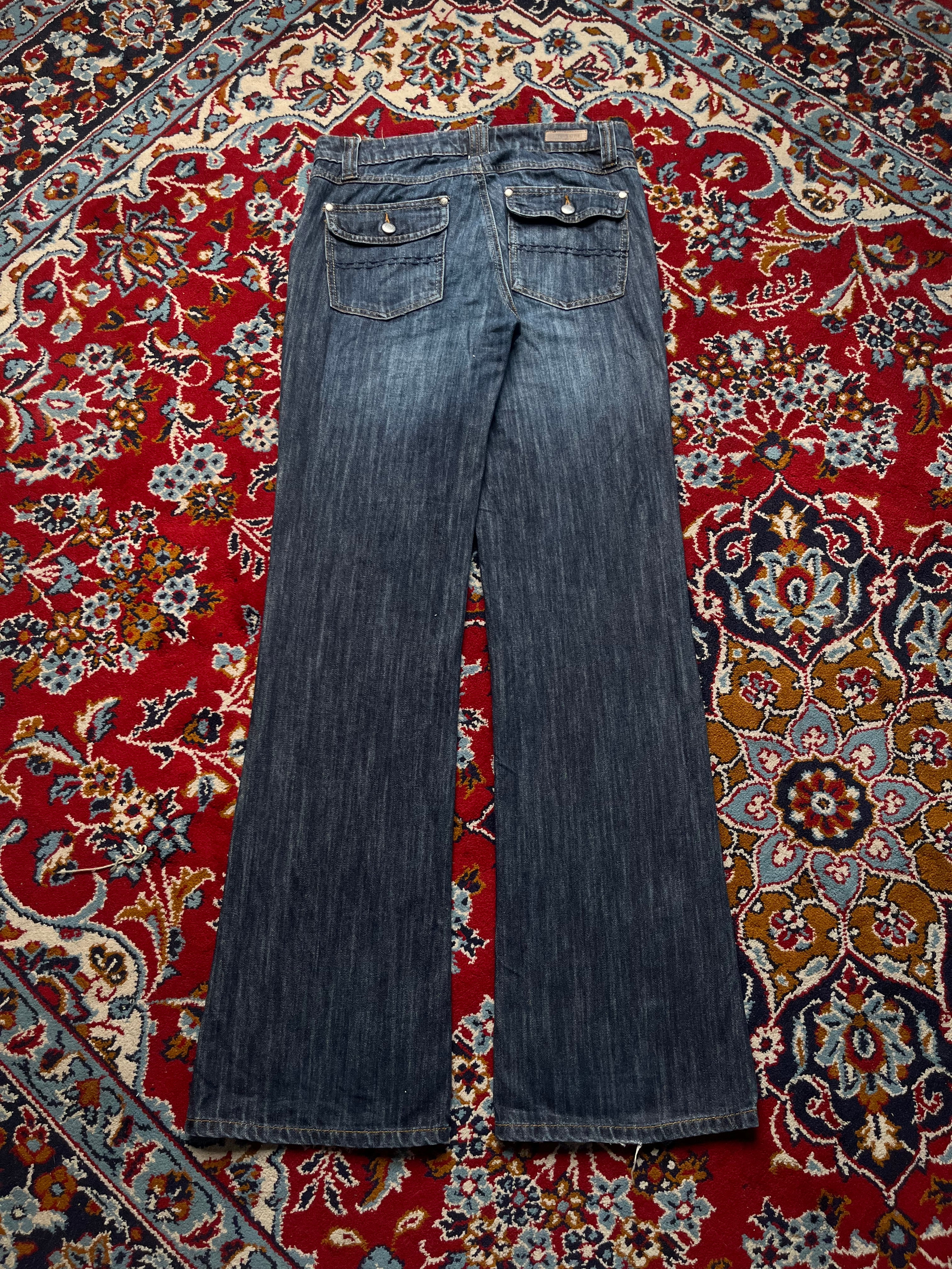 Vintage Street One Bootcut Dark Washed Jeans - 30
