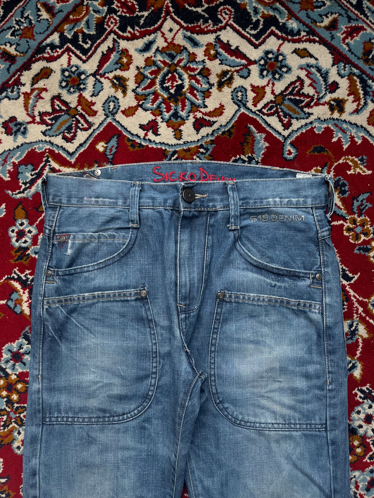 Vintage Sicko19 Utility Carpenter Jeans - 32