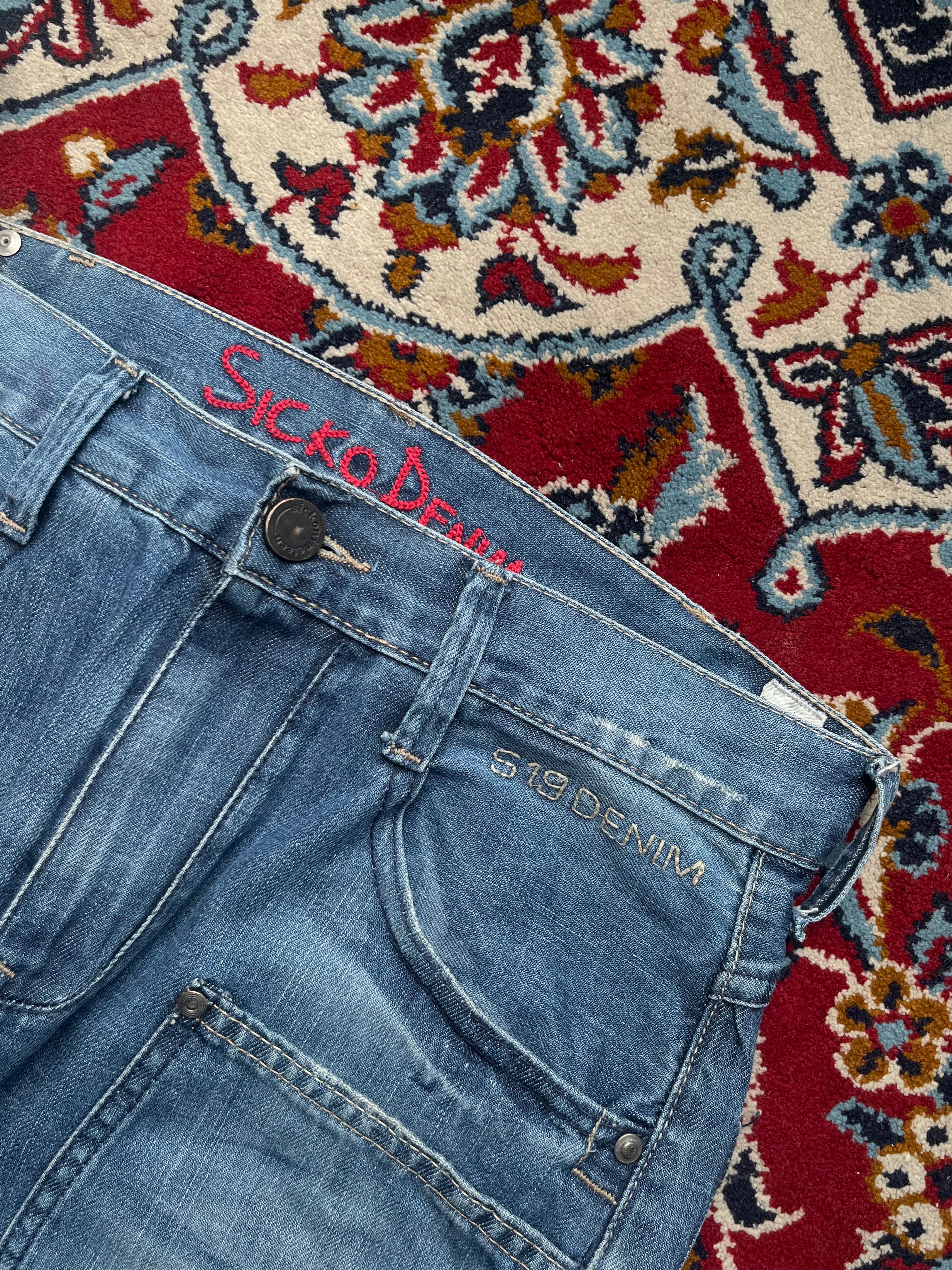 Vintage Sicko19 Utility Carpenter Jeans - 32