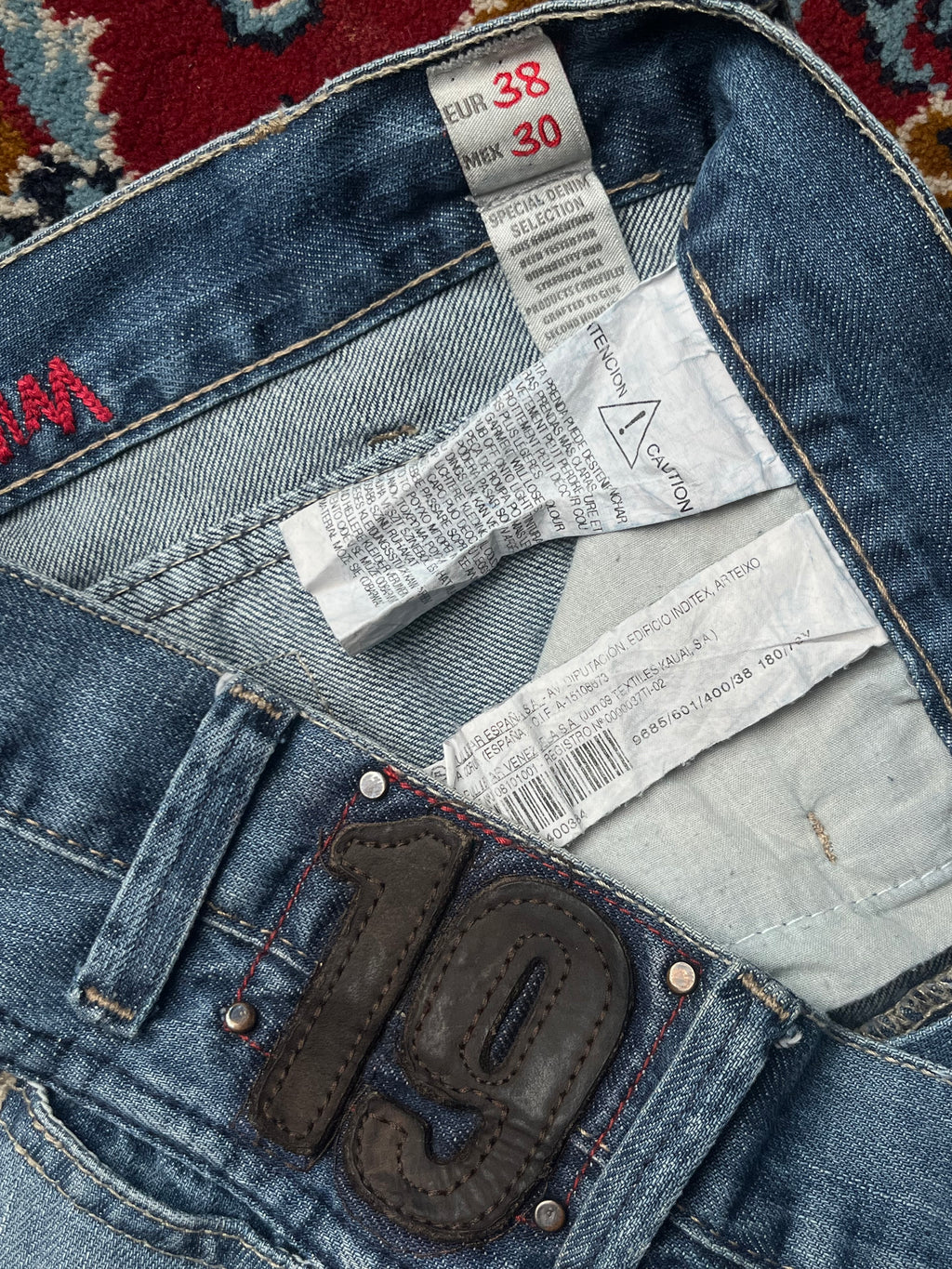 Vintage Sicko19 Utility Carpenter Jeans - 32