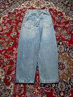Bershka Distressed Light Washed Balloon Jeans  - 26