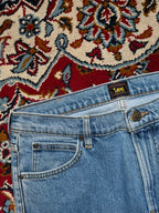 Lee West Straight Fit Light Washed Jeans - 32