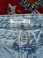 Pull & Bear Light Washed Baggy Jeans - 28
