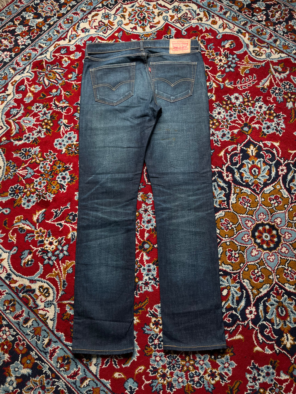 LEVI'S 510 Skinny Fit Dark Washed JEANS - 34
