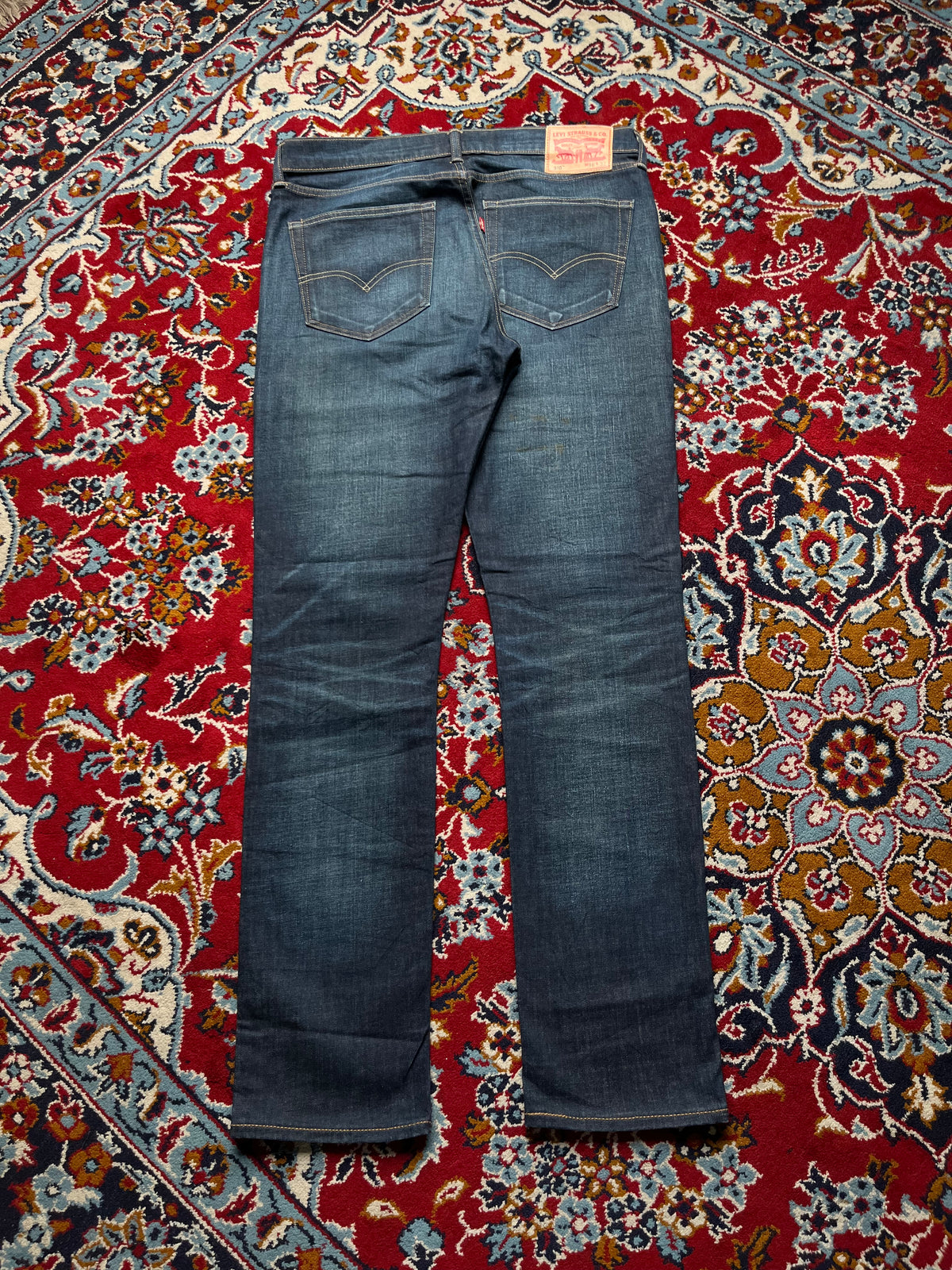 LEVI'S 510 Skinny Fit Dark Washed JEANS - 34