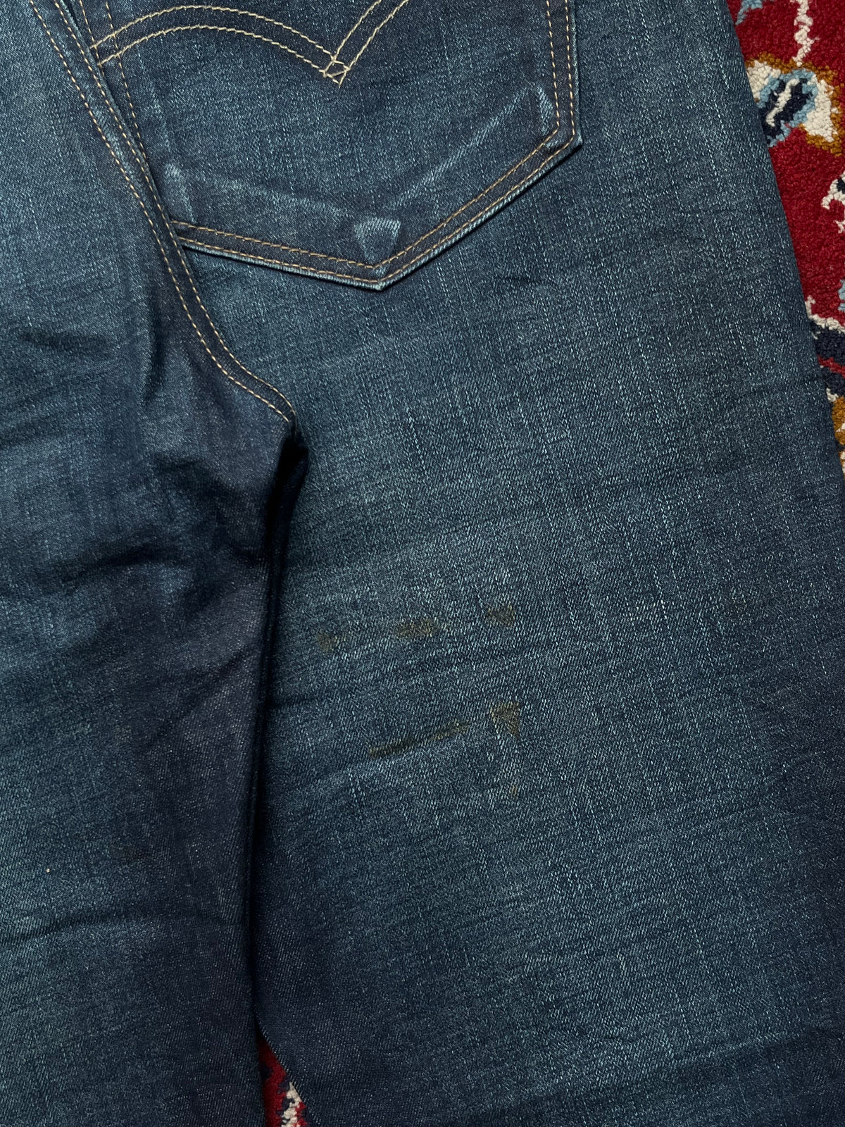 LEVI'S 510 Skinny Fit Dark Washed JEANS - 34