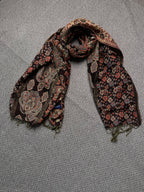 Floral Paisley Cashmere Jacquard Shawl