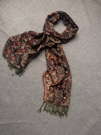 Floral Paisley Cashmere Jacquard Shawl