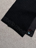 ROBERTO CAVALLI Reversible Knit Muffler