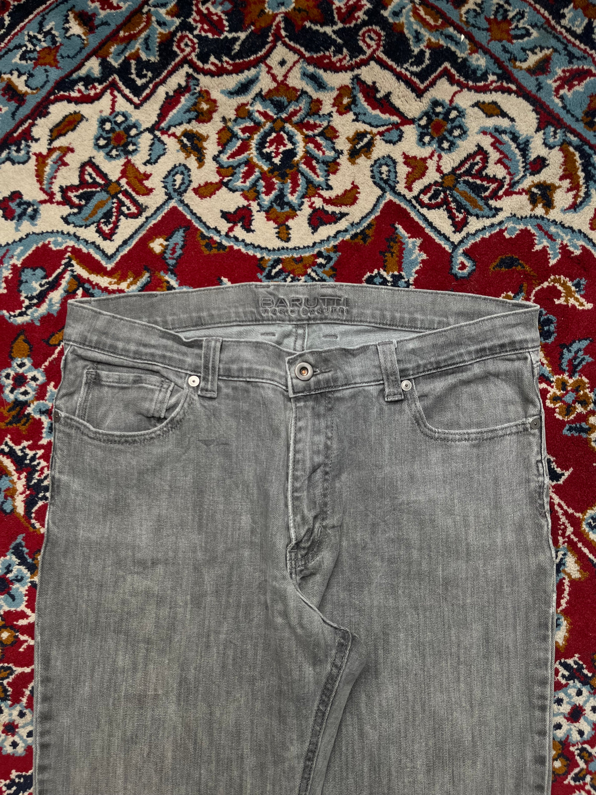 BARUTTI Mario Barutti Grey Straight Fit JEANS - 32