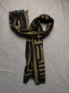 RIVER ISLAND Geometric Greek Key Aztec Pattern Scarf