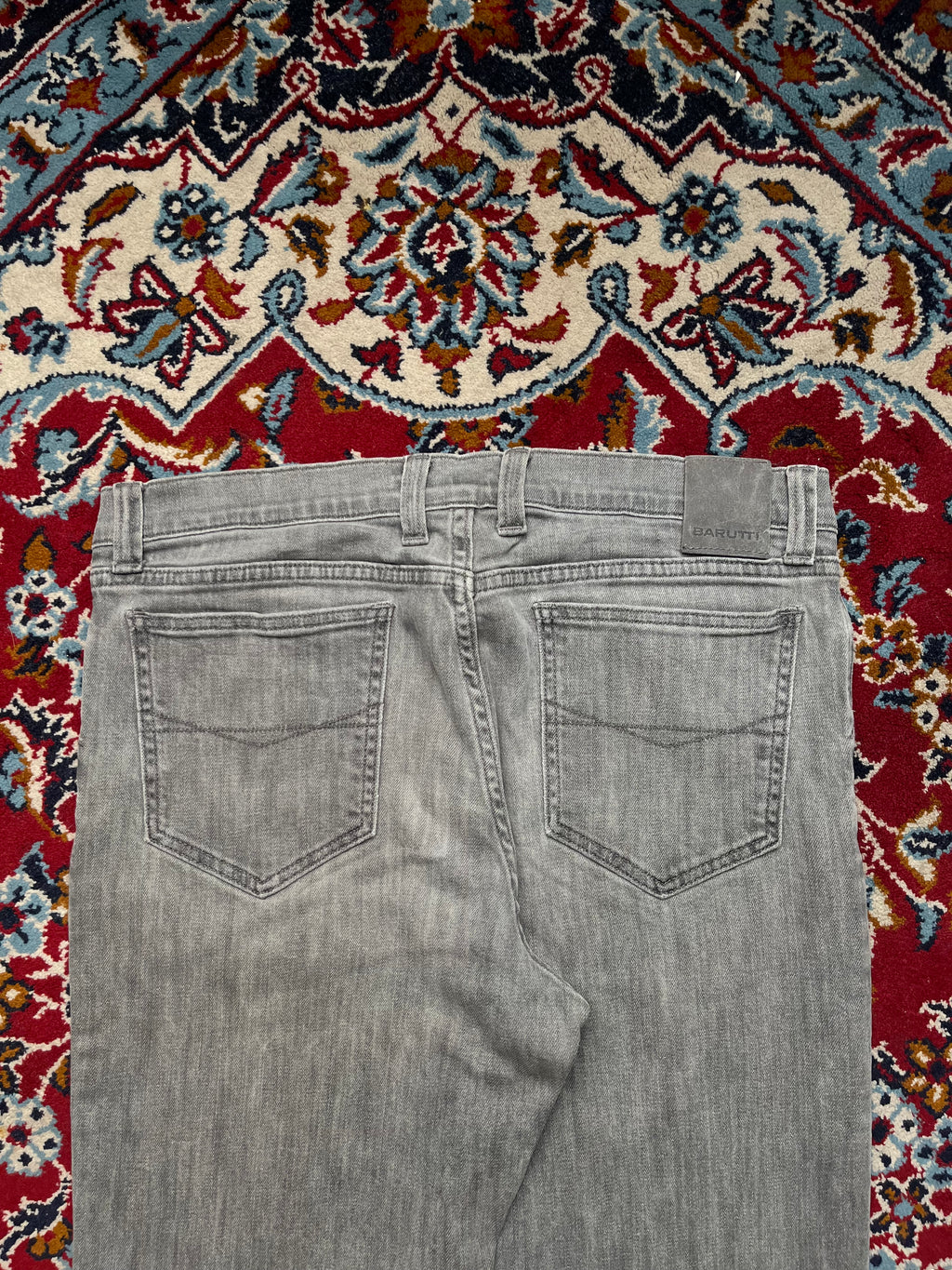 BARUTTI Mario Barutti Grey Straight Fit JEANS - 32