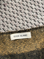 RIVER ISLAND Geometric Greek Key Aztec Pattern Scarf