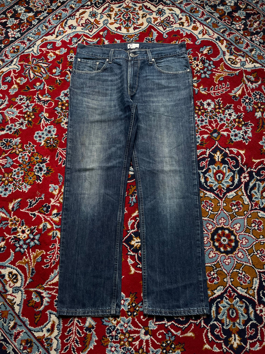 Cubus C Denim Regular Straight Fit Dark Washed JEANS - 34