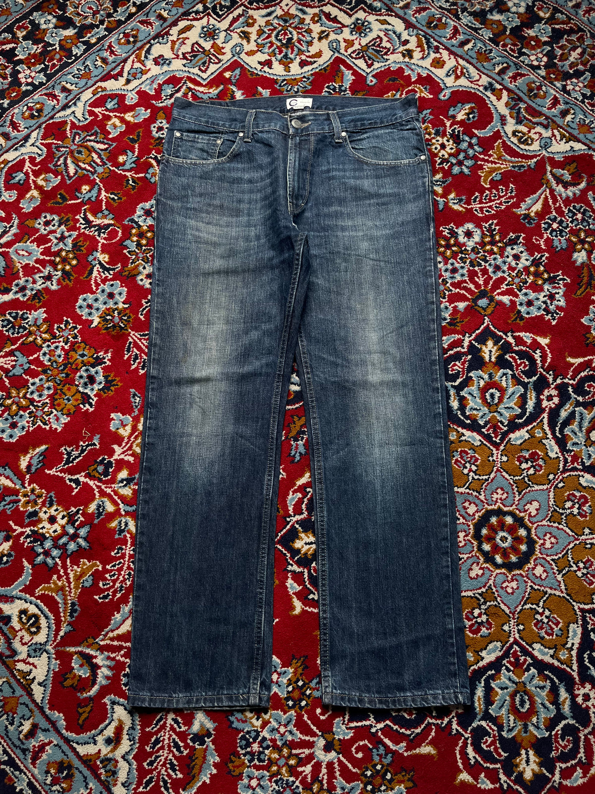 Cubus C Denim Regular Straight Fit Dark Washed JEANS - 34