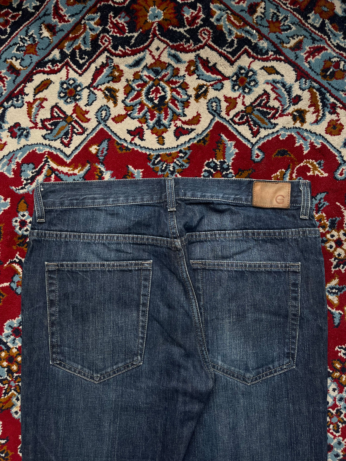 Cubus C Denim Regular Straight Fit Dark Washed JEANS - 34