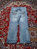 JACK & JONES Vintage Flap Pocket Embroidered Bootcut JEANS - 34