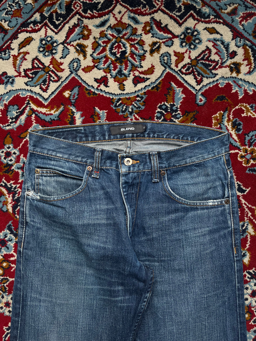 BLEND Arbeit Dark Washed Bootcut JEANS - 30