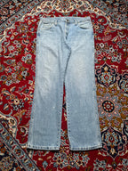 Vintage WRANGLER Light Washed Straight Fit JEANS - 36