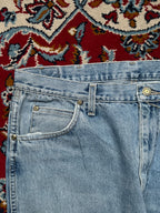 Vintage WRANGLER Light Washed Straight Fit JEANS - 36