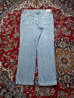 Vintage WRANGLER Light Washed Straight Fit JEANS - 36