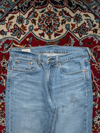 LEVI'S lot 514 Premium Light Washed Straight Fit JEANS - 30