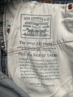 LEVI'S lot 514 Premium Light Washed Straight Fit JEANS - 30